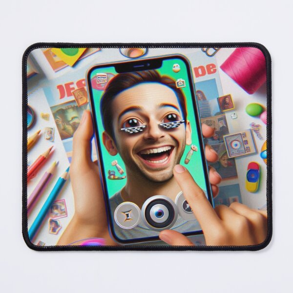 Item preview, AR Meme Overlay – Famous Meme in Glitch Style designed and sold by ashokreddy343.