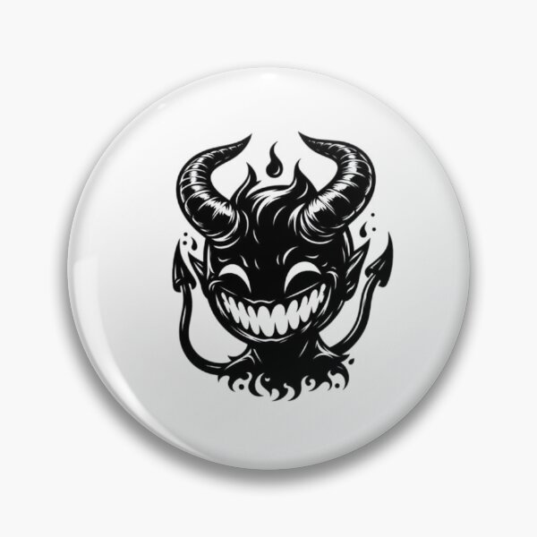 Item preview, Smiling Demon Face designed and sold by kyokyyosei.