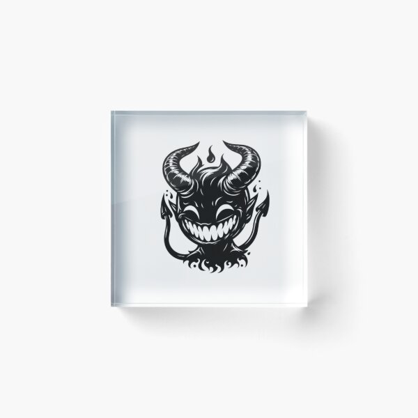Item preview, Smiling Demon Face designed and sold by kyokyyosei.