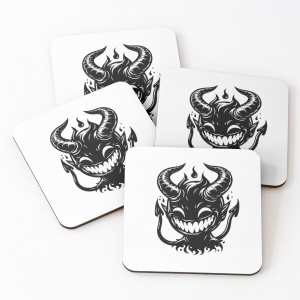 Item preview, Smiling Demon Face designed and sold by kyokyyosei.