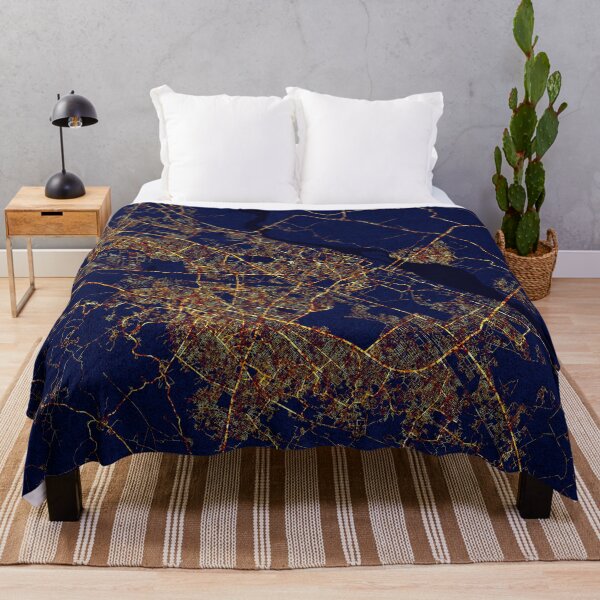 Item preview, Kanpur, Uttar Pradesh, India Map - City At Night  designed and sold by deMAP.