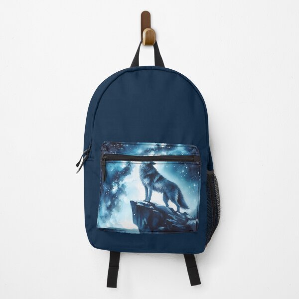 Item preview, Wolf on Cliff at Night designed and sold by RubisLeaf.