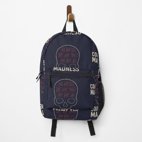 Item preview, Count the Madness – Abstract Skull with Tally Marks designed and sold by Diwakar-Designs.