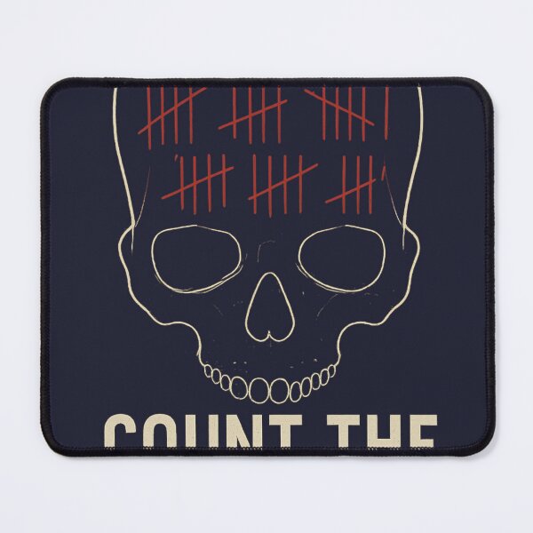 Item preview, Count the Madness – Abstract Skull with Tally Marks designed and sold by Diwakar-Designs.