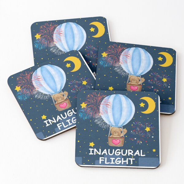 Item preview, Ted's Inaugural Balloon Flight  designed and sold by MPC-Mince-Pies.