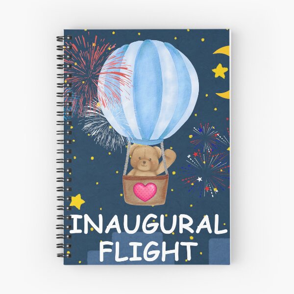 Item preview, Ted's Inaugural Balloon Flight  designed and sold by MPC-Mince-Pies.
