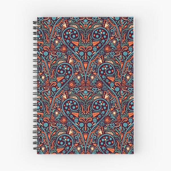 Item preview, Tribal heart pattern in bold colors designed and sold by EnridasDesign.
