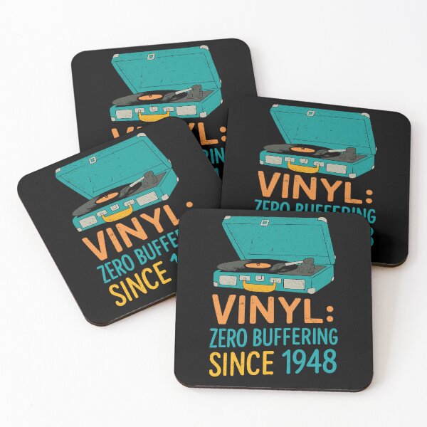 Item preview, Vinyl Zero Buffering Since 1948 Retro Record Player designed and sold by Betsytiptoe.