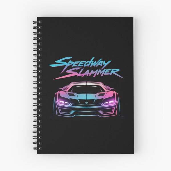 Item preview, Speedway Slammer – Cyber Neon Racer designed and sold by ByBryteG.