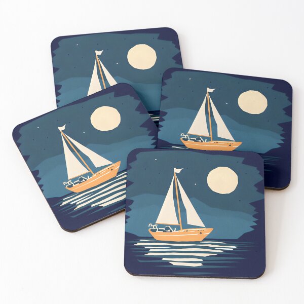 Item preview, Yacht Dreams at Dusk designed and sold by 0penvimark.