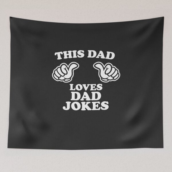 Item preview, This Dad Loves Dad Jokes designed and sold by shitpostee.