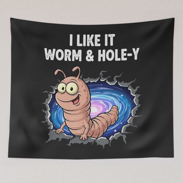 Item preview, I Like It Worm & Hole-y designed and sold by Amir Faysal.
