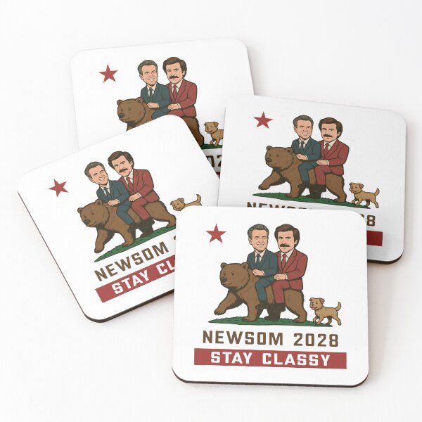 Item preview, Gavin Newsom 2028 Election California Flag designed and sold by tyasalnu.