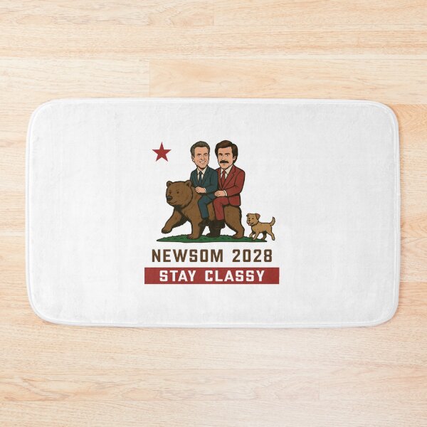 Item preview, Gavin Newsom 2028 Election California Flag designed and sold by tyasalnu.