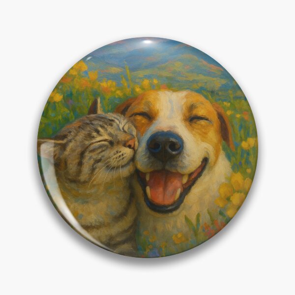 Item preview, Cat and dog friendship: explore together designed and sold by Cat-loveparttime.