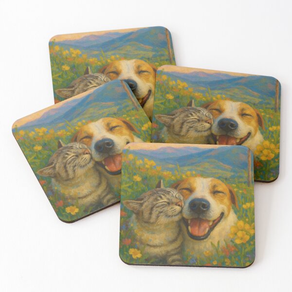 Item preview, Cat and dog friendship: explore together designed and sold by Cat-loveparttime.