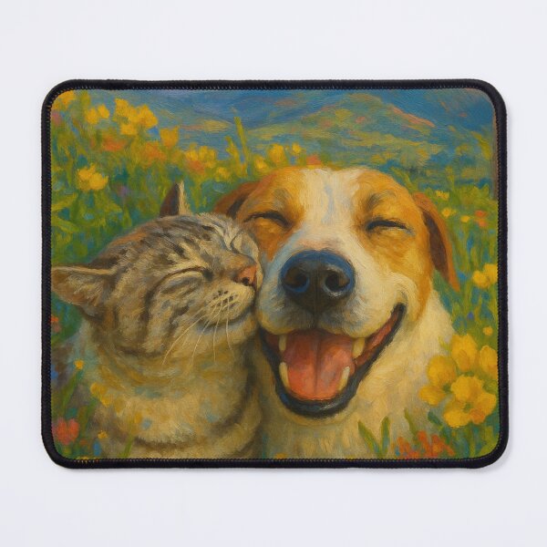 Item preview, Cat and dog friendship: explore together designed and sold by Cat-loveparttime.