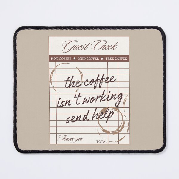 Item preview, Coffee guest check designed and sold by Richie-Creates.
