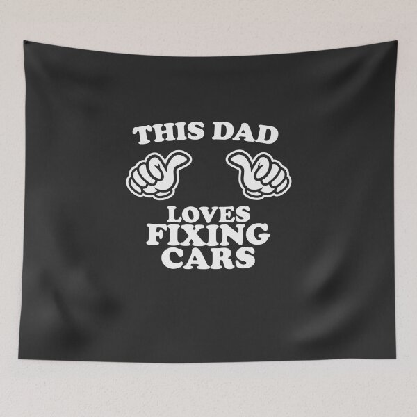 Item preview, This Dad Loves Fixing Cars designed and sold by shitpostee.