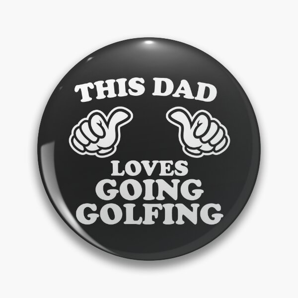 Item preview, This Dad Loves Going Golfing designed and sold by shitpostee.