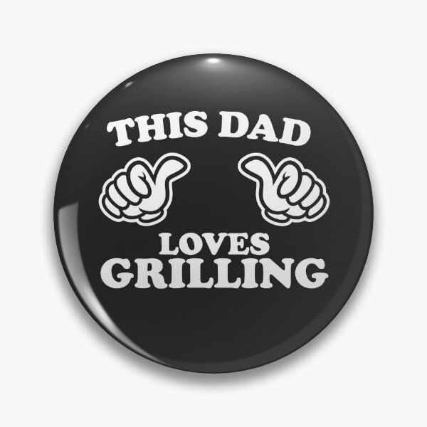 Item preview, This Dad Loves Grilling designed and sold by shitpostee.