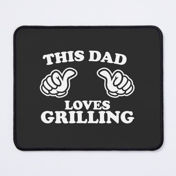Item preview, This Dad Loves Grilling designed and sold by shitpostee.