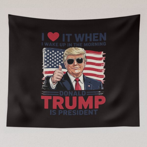 Item preview, I Love It When I Wake Up And Trump Is President Trump  designed and sold by sheenmi.