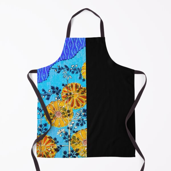 Item preview, Golden Blossoms on Sapphire Waves - V3 designed and sold by WheelieGdArt.