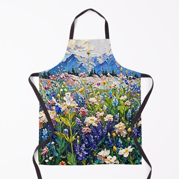 Item preview, Mountain Meadow Covered with Flowers designed and sold by Fifolin89.