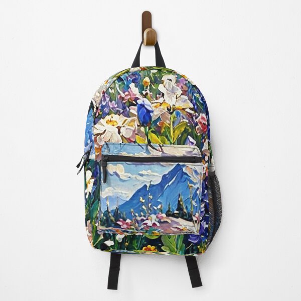 Item preview, Mountain Meadow Covered with Flowers designed and sold by Fifolin89.