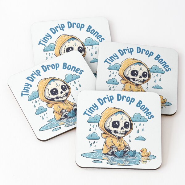 Item preview, Tiny Drip Drop Bones designed and sold by Amir Faysal.