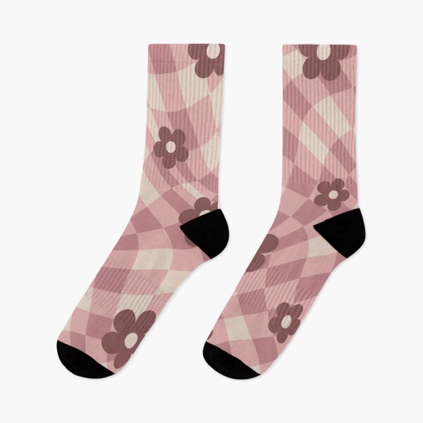 Item preview, Floral Wave Check designed and sold by Studio Vickn.