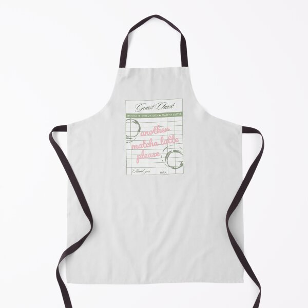 Item preview, Matcha latte guest check designed and sold by Richie-Creates.