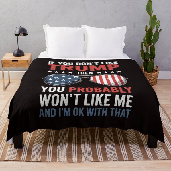 Item preview, If You Don't Like Trump Voted For Trump USA Flag 4th of July designed and sold by sheenmi.