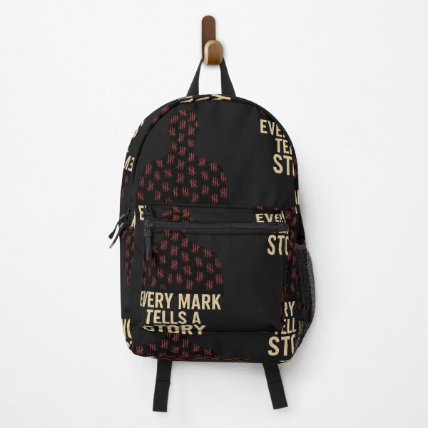 Item preview, Every Mark Tells a Story – Dark Silhouette Tally Mark Design designed and sold by Diwakar-Designs.