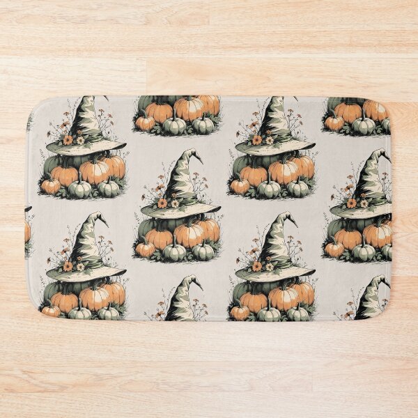 Item preview, Pumpkin Hat Rest – Cottagecore Witchy Halloween designed and sold by Deezyned.