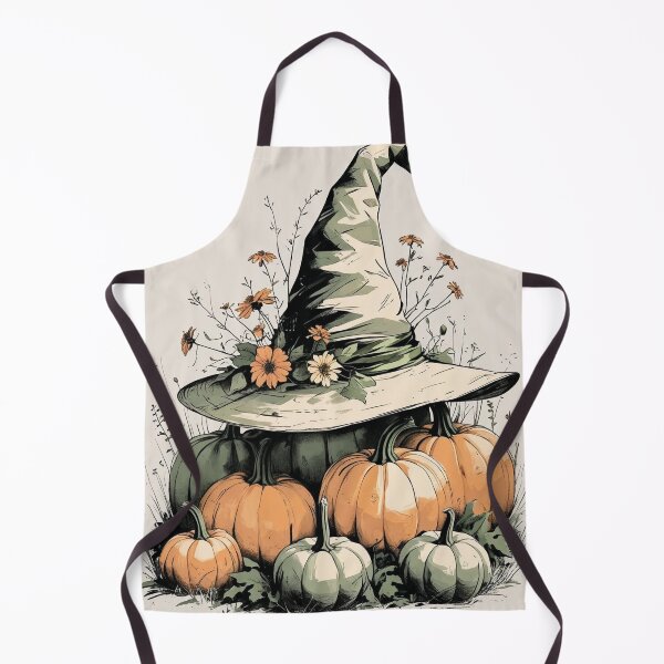 Item preview, Pumpkin Hat Rest – Cottagecore Witchy Halloween designed and sold by Deezyned.