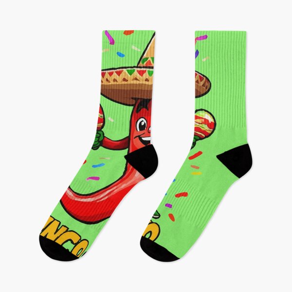 Item preview, mexican flag Funny Cinco de Mayo Party Cartoon Design designed and sold by Uglyandcute.