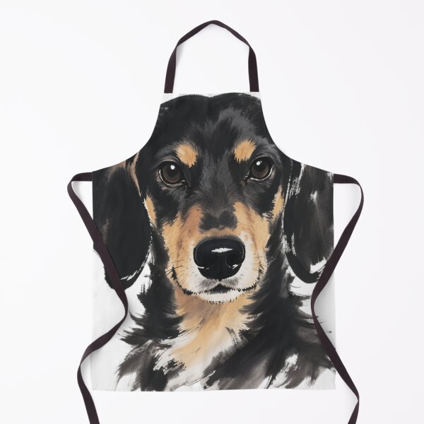 Item preview, Dachshund Ink Painting Close-up designed and sold by forget45studio.