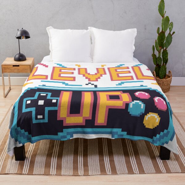 Item preview, ? Level Up – Retro Gamer Pixel Art Design | Geek & Gaming Merch designed and sold by H&F Shop.