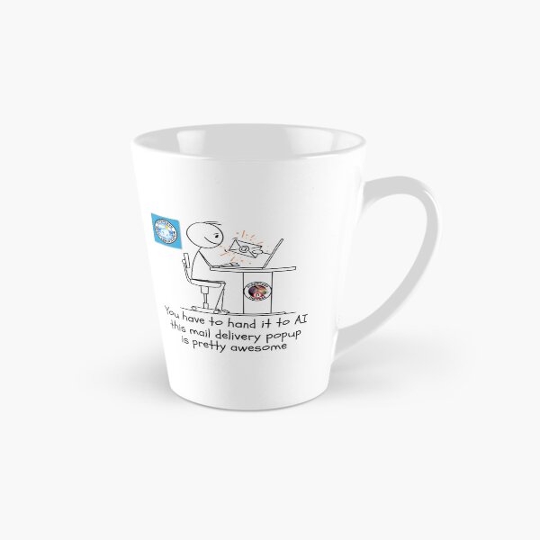 Item preview, Funny Artificial Intelligence Email Delivery System. designed and sold by MPC-Mince-Pies.
