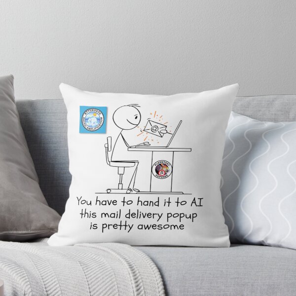 Item preview, Funny Artificial Intelligence Email Delivery System. designed and sold by MPC-Mince-Pies.