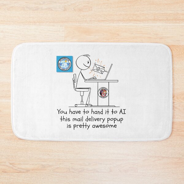 Item preview, Funny Artificial Intelligence Email Delivery System. designed and sold by MPC-Mince-Pies.