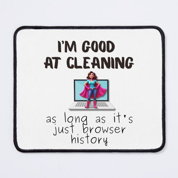 Item preview, Funny Cleaning Shirt – I’m Good at Cleaning Especially When Someone Else Is Doing It T-Shirt, household chores humor, cleaning gift idea, funny cleaning shirt designed and sold by BrewtifulMugs.