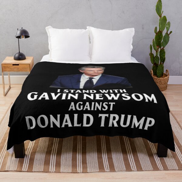 Item preview, i stand with gavin newsom against donald trump - Gavin Newsom designed and sold by tyasalnu.