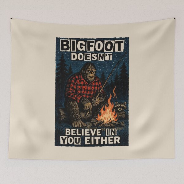 Item preview, Bigfoot Doesn't Believe In You Either designed and sold by H G  Designs.