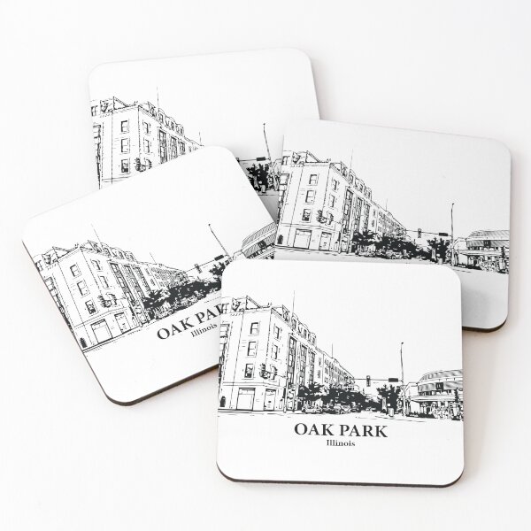 Item preview, Oak Park - Illinois designed and sold by Lakeric Cityscapes.