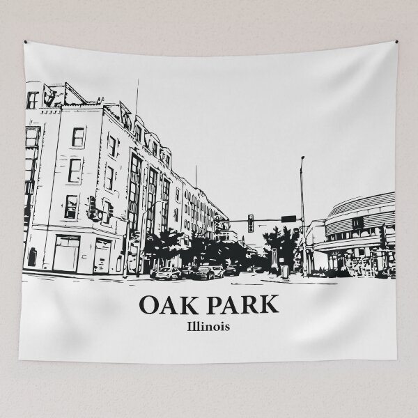 Item preview, Oak Park - Illinois designed and sold by Lakeric.