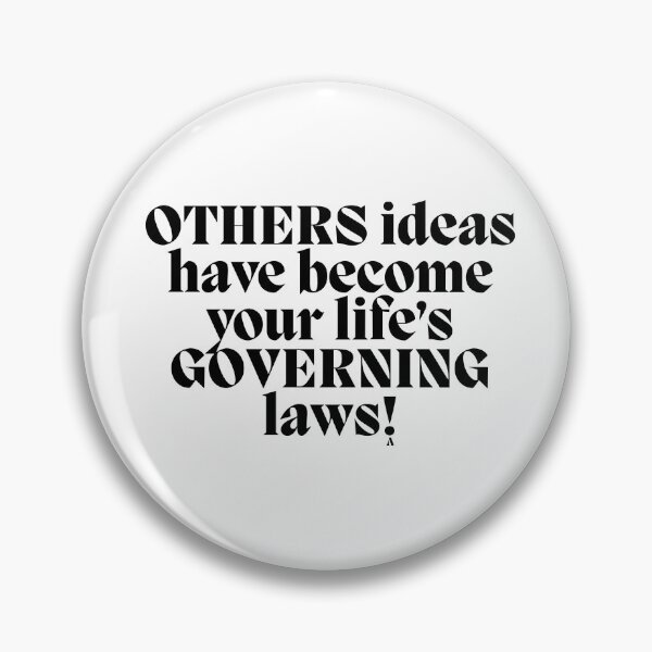 Item preview, OTHERS ideas have become your life’s GOVERNING laws! designed and sold by Finds.