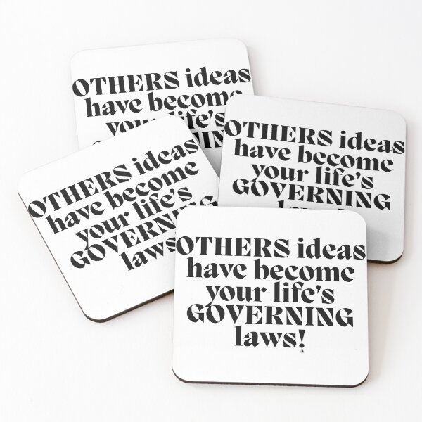 Item preview, OTHERS ideas have become your life’s GOVERNING laws! designed and sold by Finds.